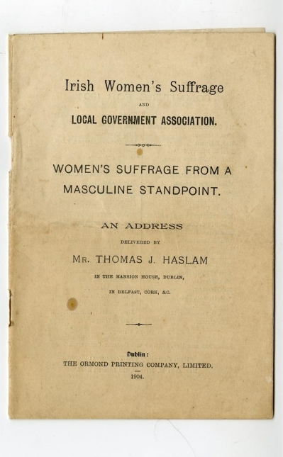 Haslam pamphlet